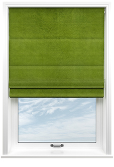 Nova, Lime - Twist&Fit Roman Blind
